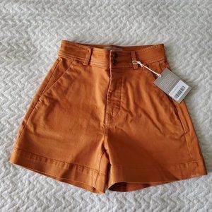Everlane Way High Canvas Shorts